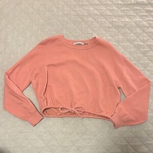 Alice+Olivia Bernetta Cropped Pullover